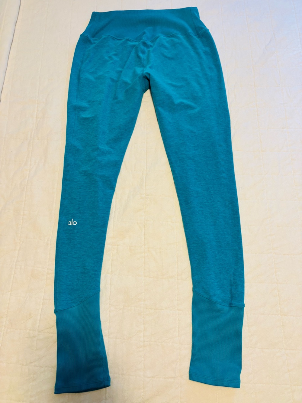 ALO Yoga Teal Blue Seamless Leggings